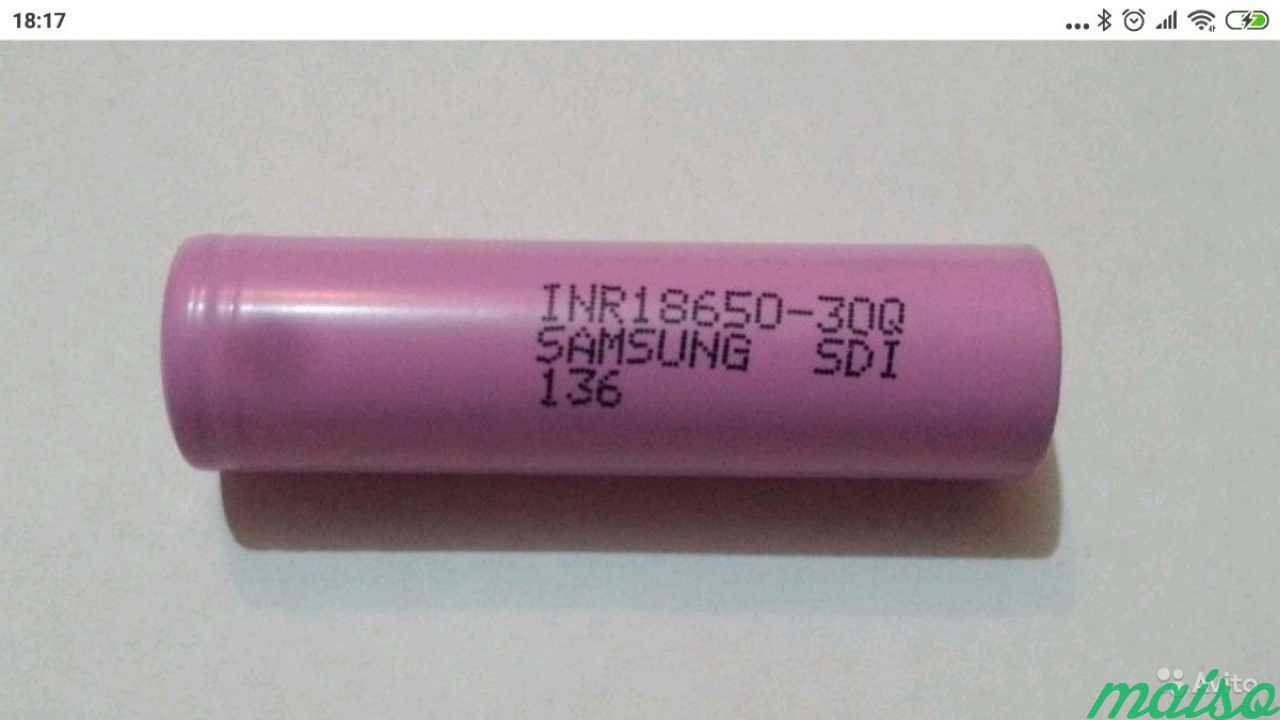 Inr 18650 Аккумулятор Samsung