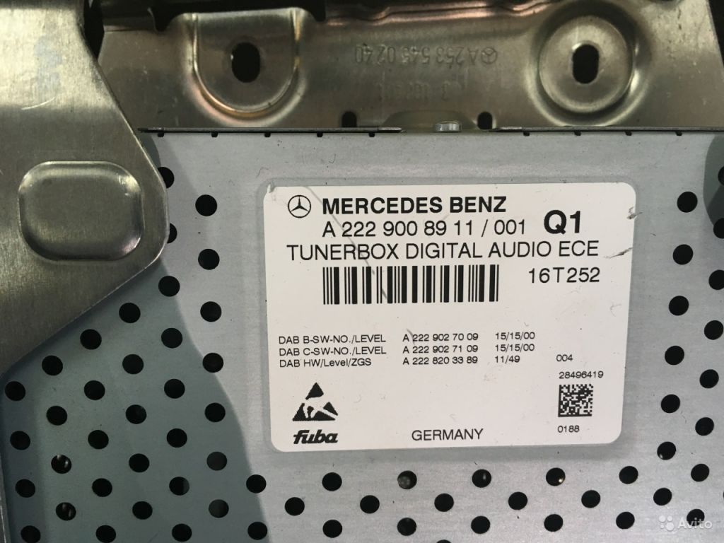 Тюнер цифровой Mercedes X253 в Москве. Фото 1