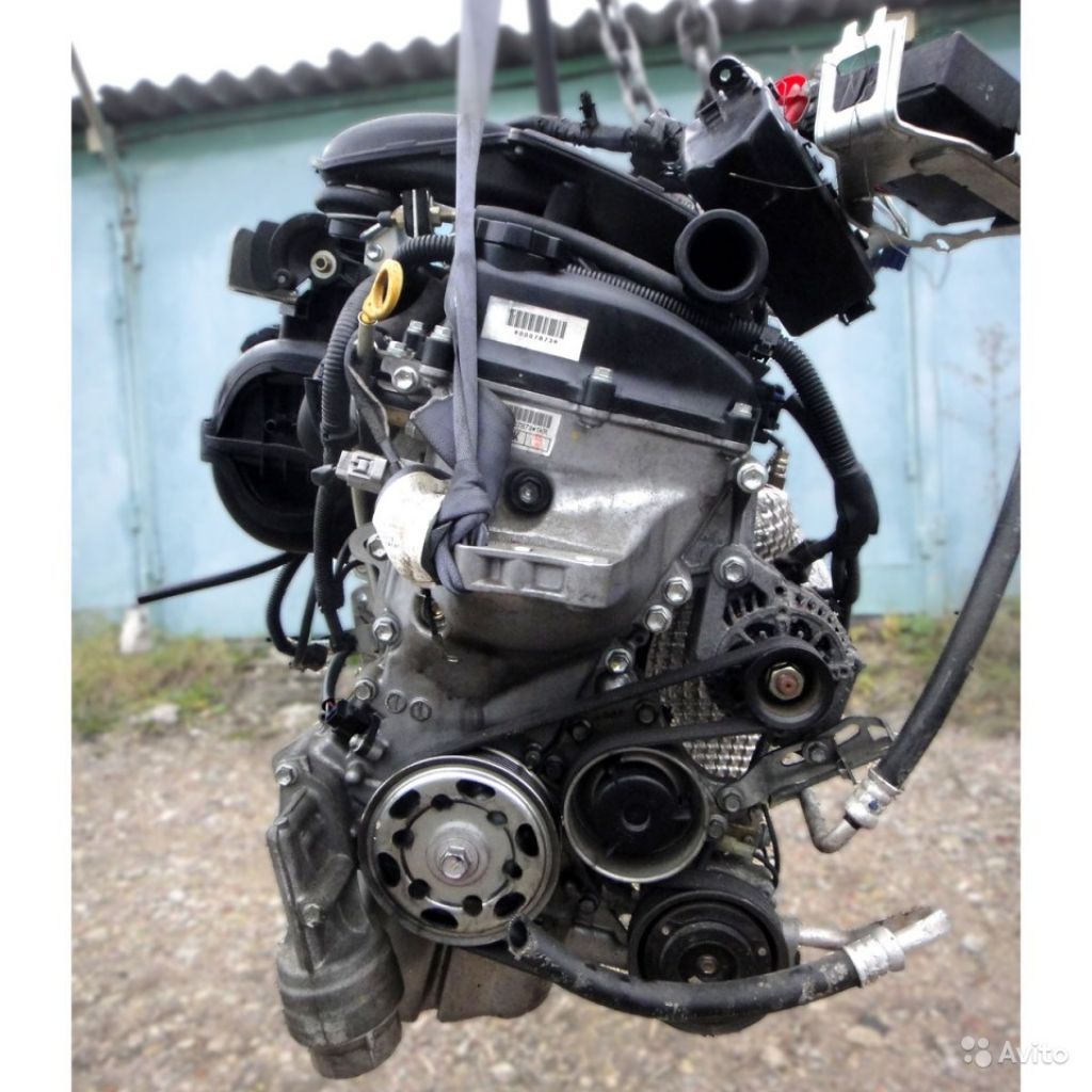 Контрактный б/у двигатель 1KR-FE Toyota в Москве. Фото 1