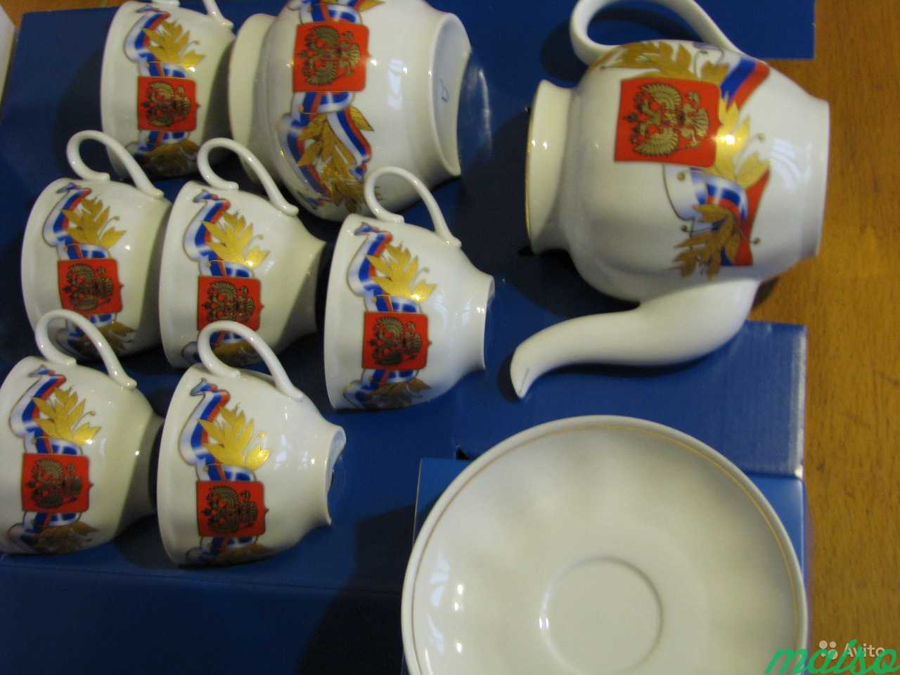 Чайный сервиз-юбилейный-российская символика в Москве. Фото 3