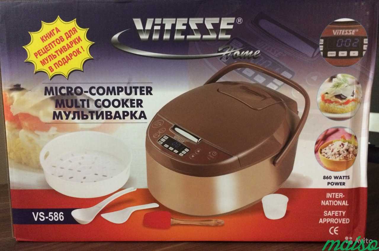 Мультиварка Vitesse VS-586 (новая в коробке) (4 л) в Москве. Фото 3