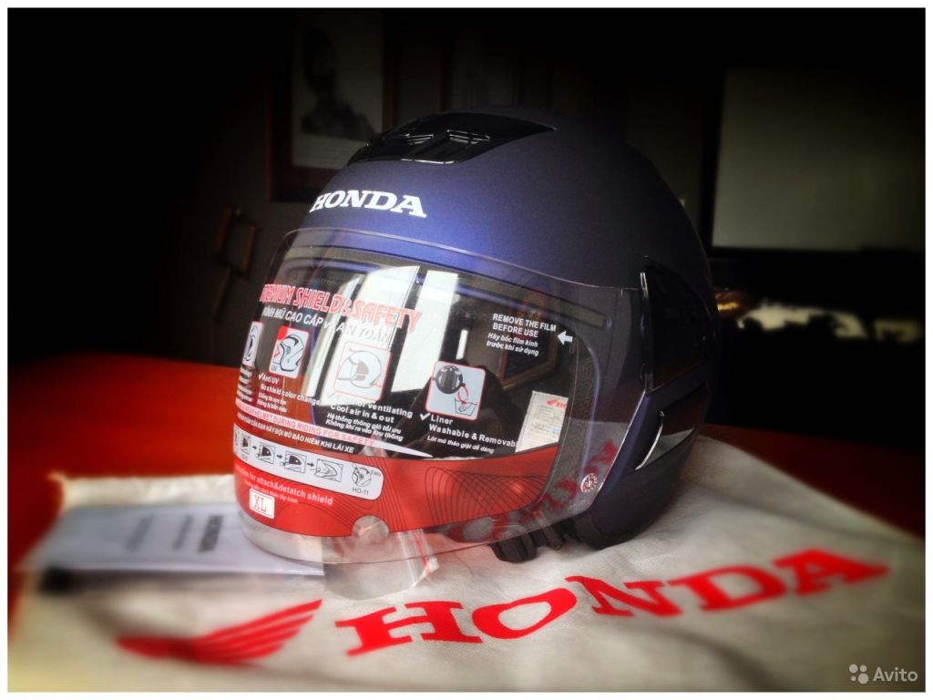 Новый мото шлем Honda в Москве. Фото 1