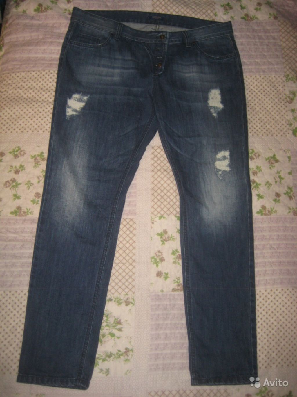 Стильные дыряевые джинсы Conleys Германия р. 48 в Москве. Фото 1