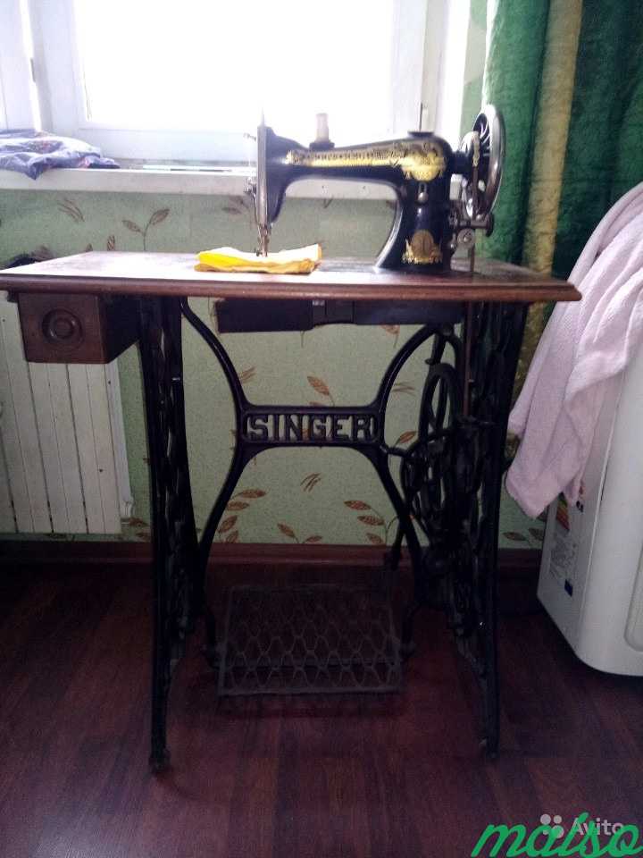 Швейная машина Singer 1907 год в Москве. Фото 1