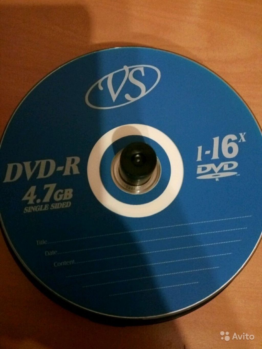 Dvd-r 4.7 gb 1-16x в Москве. Фото 1