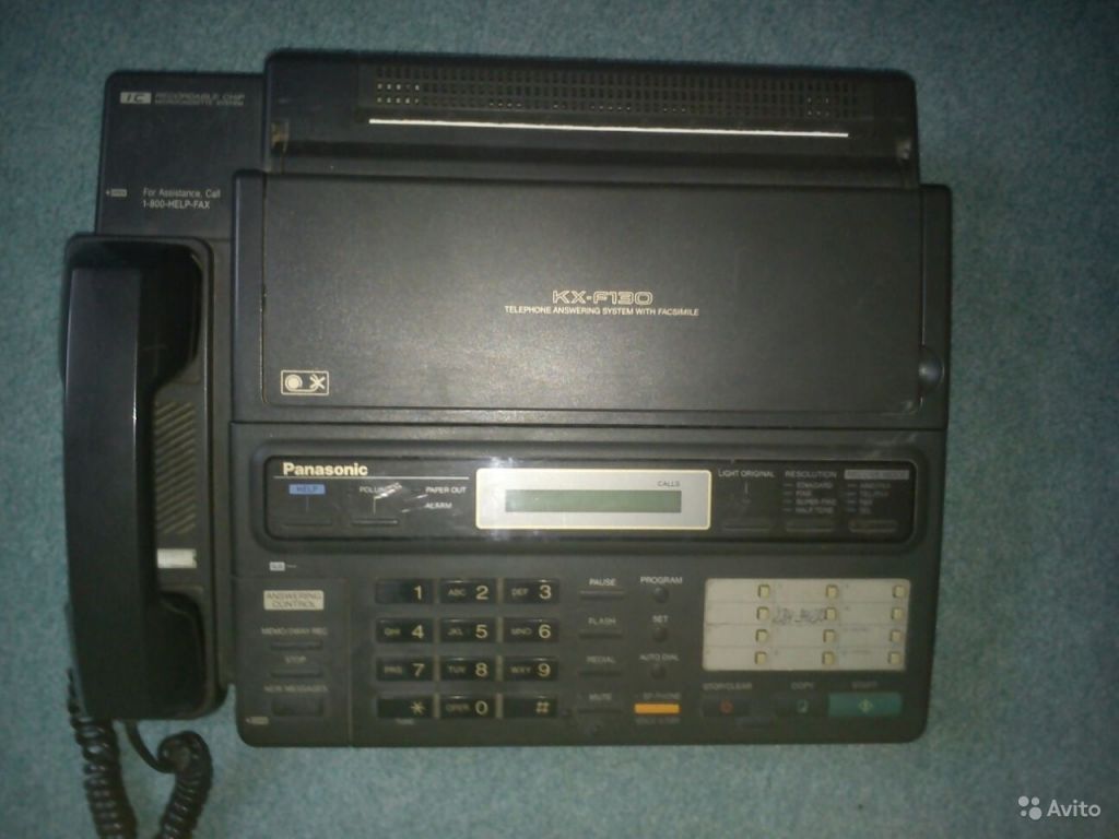 Телефон-факс Panasonic KX-F130 в Москве. Фото 1