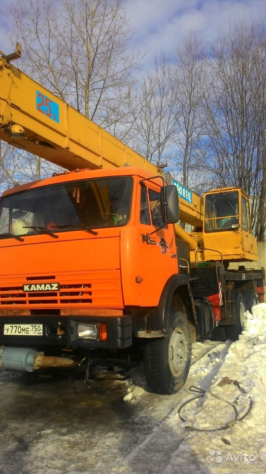 Автокран Ивановец кс-45717 К-1 25 тонн 21 м, 06г в Москве. Фото 1