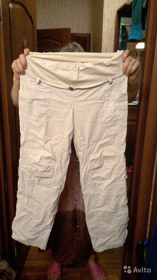 Летние штаны и юбка для беременных 54-56 размер в Москве. Фото 1