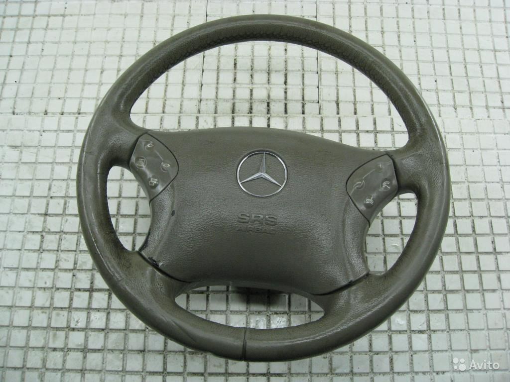 Руль Mercedes Benz C W203 до рест 2001-2004 в Москве. Фото 1