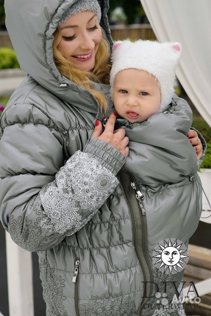 Слингокуртка зимняя Diva Outerwear Pietra в Москве. Фото 1