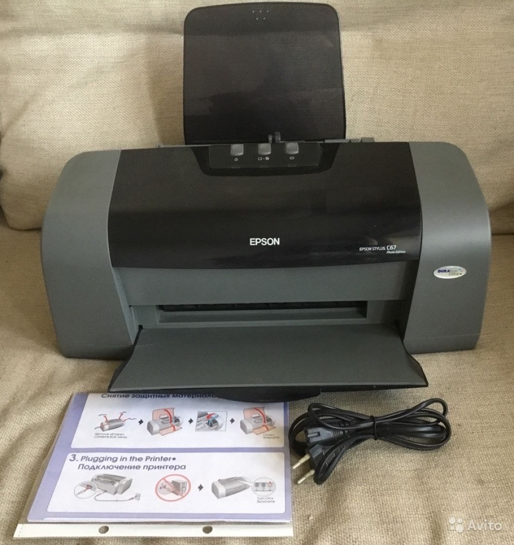 Принтер цветной струйный Epson Stylus C67 в Москве. Фото 1