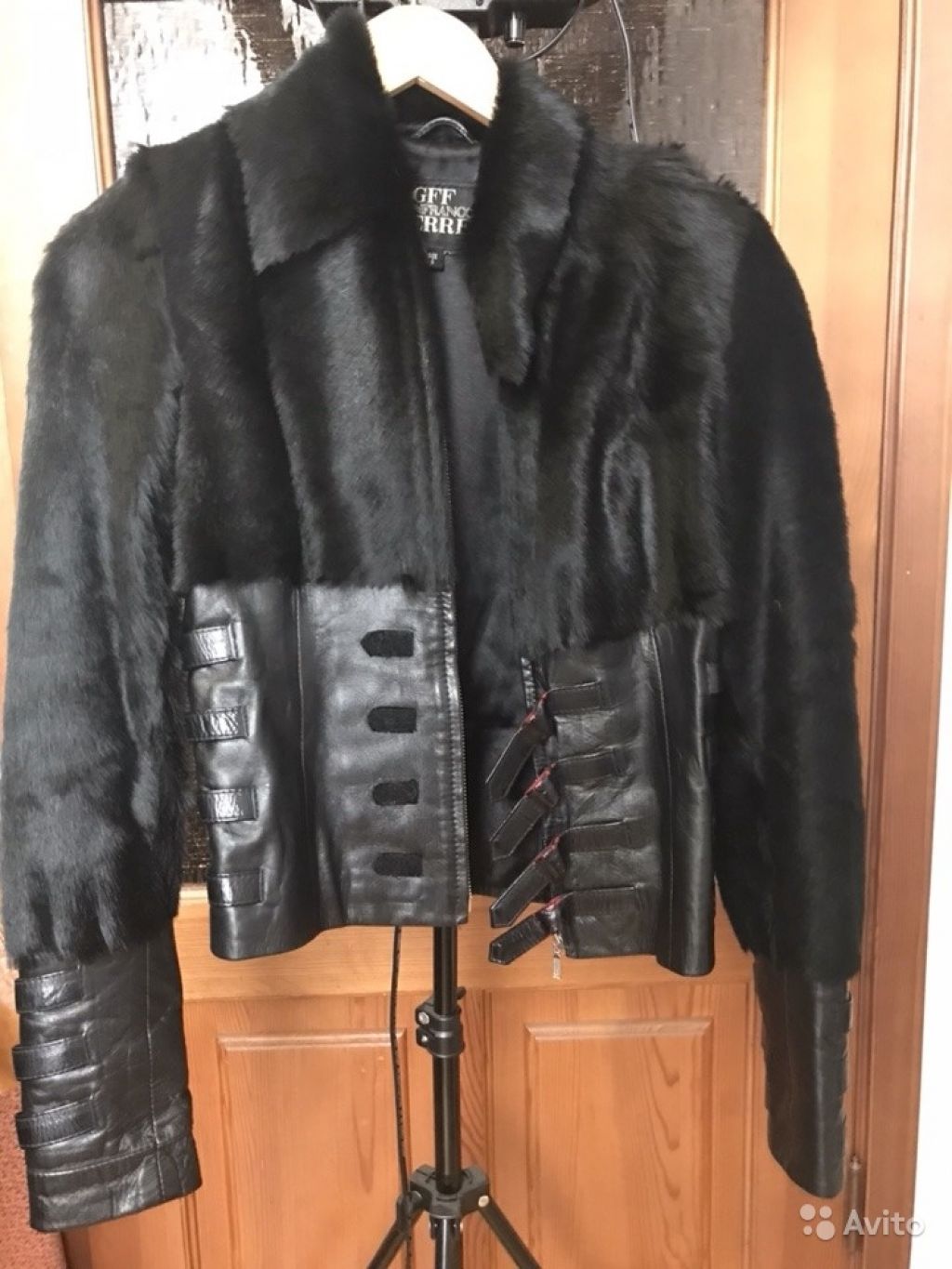 Куртка Ferre (кожа) в Москве. Фото 1