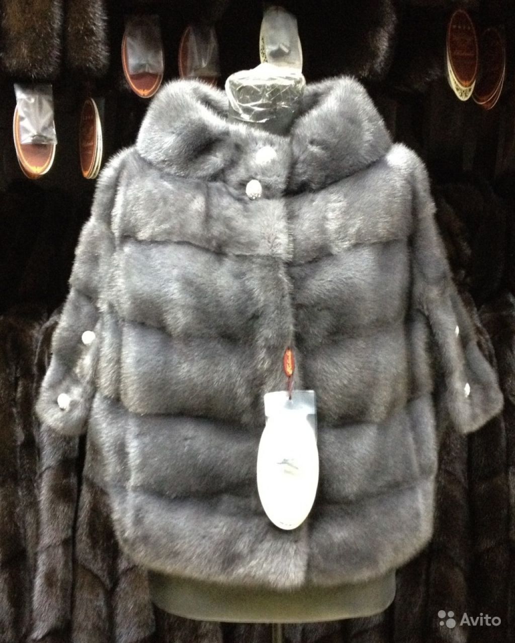 Лот 735. Шуба курточка Шанель, гоафит, поперечка с в Москве. Фото 1