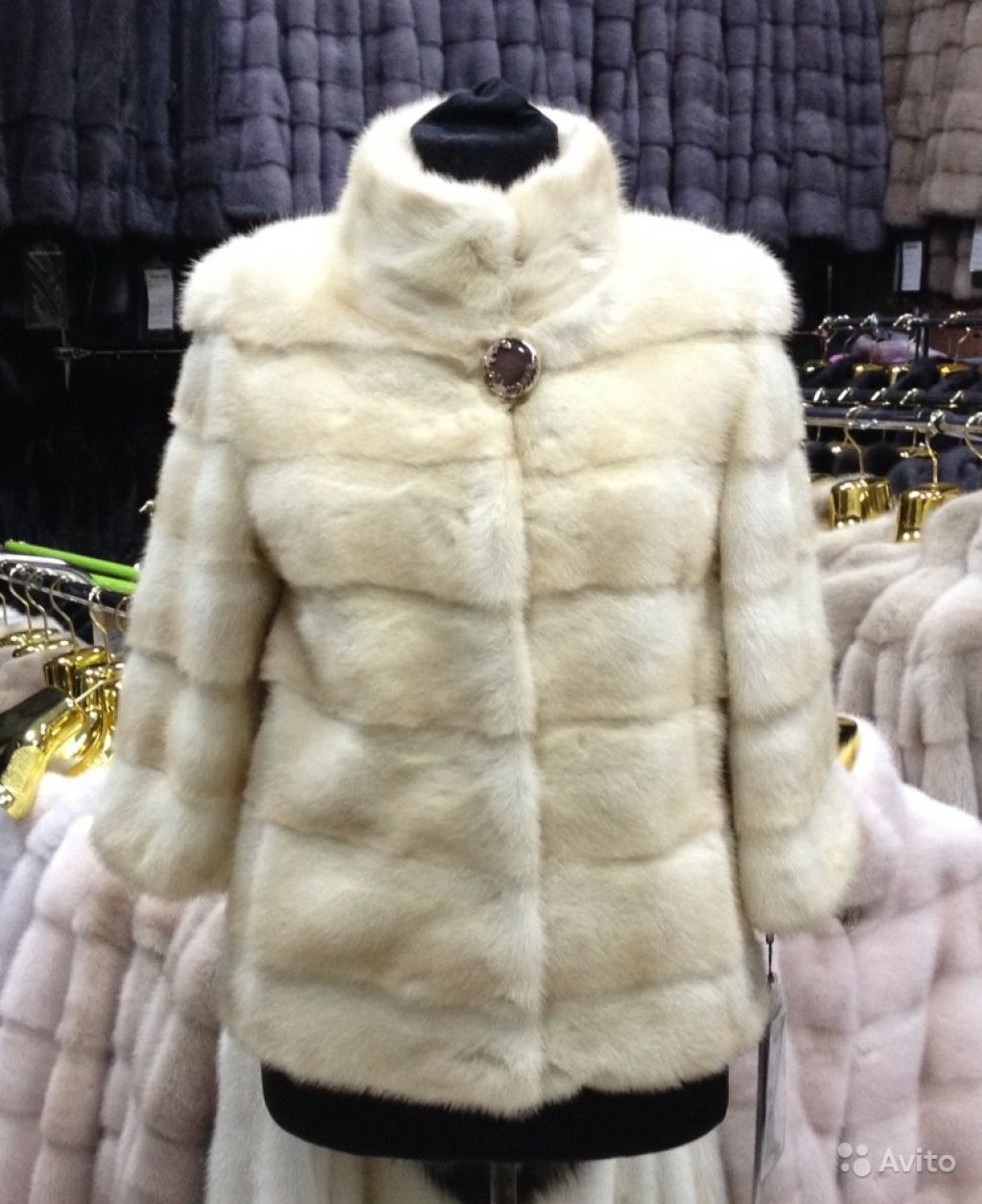Лот 886. норковая курточка на весну в Москве. Фото 1