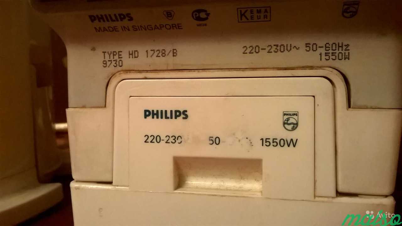Утюг Philips HD 1728/B в Москве. Фото 5