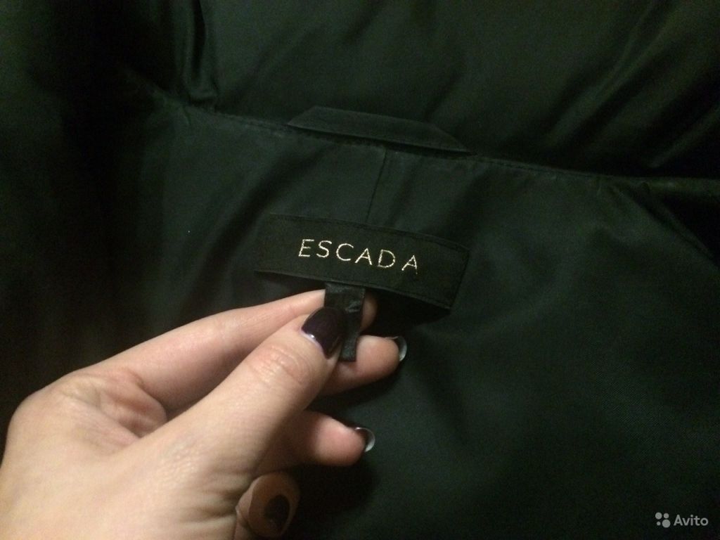 Куртка-пуховик Escada оригинал в Москве. Фото 1