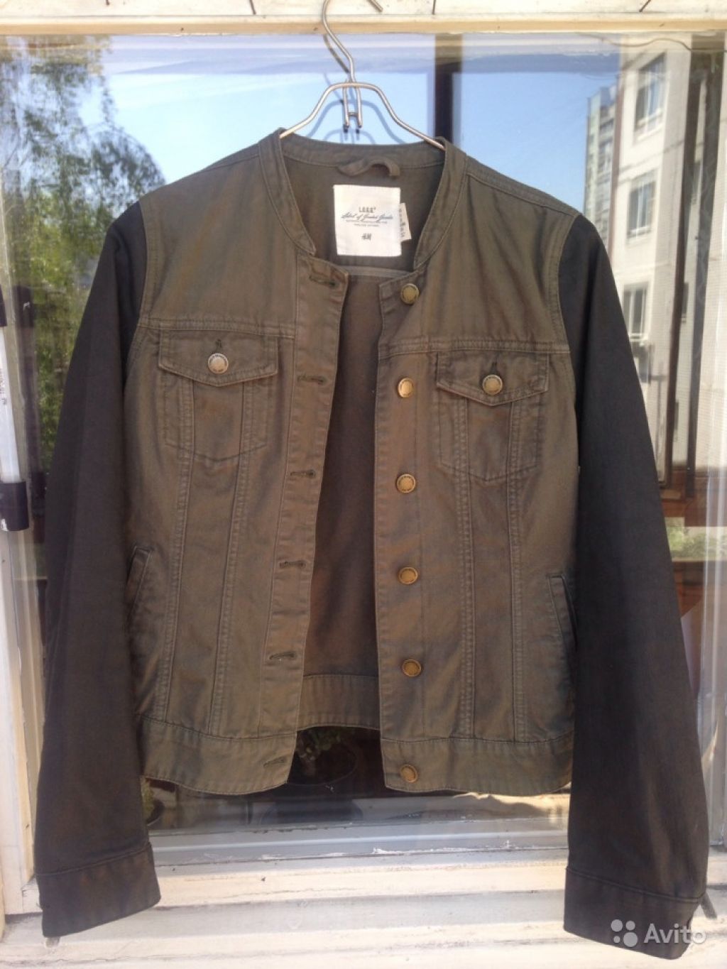 Джинсовая куртка HM, размер М в Москве. Фото 1
