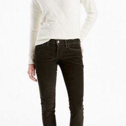 Levis corduroy super skinny jeans