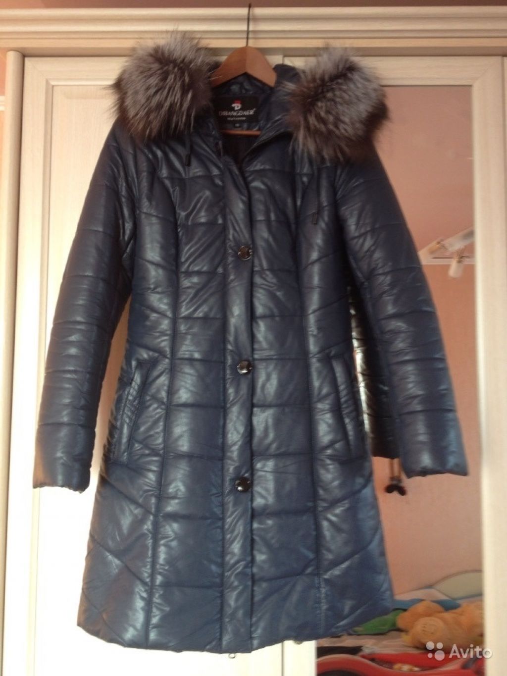 Пальто кожа с чернобуркой в Москве. Фото 1