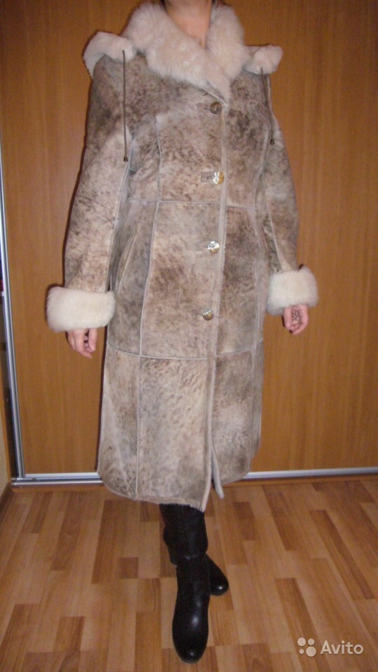 Дубленка женская натуральная, размер М в Москве. Фото 1