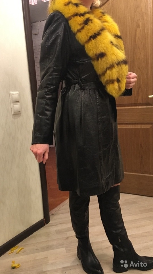 Кожаная куртка в Москве. Фото 1