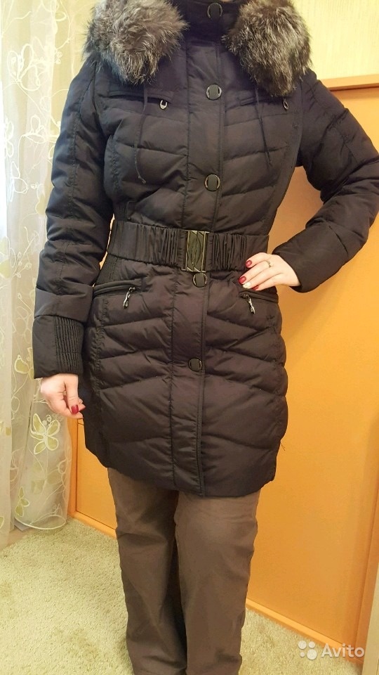 Пуховое пальто Snow Beauty 46 размер в Москве. Фото 1