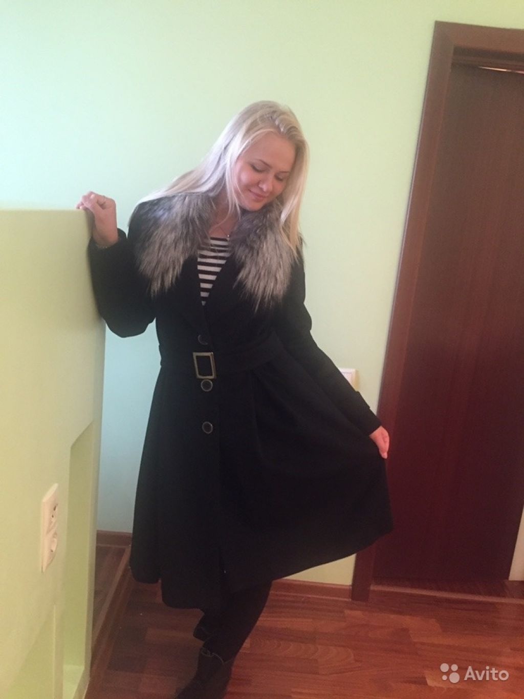 Пальто зимнее женское Samos в Москве. Фото 1