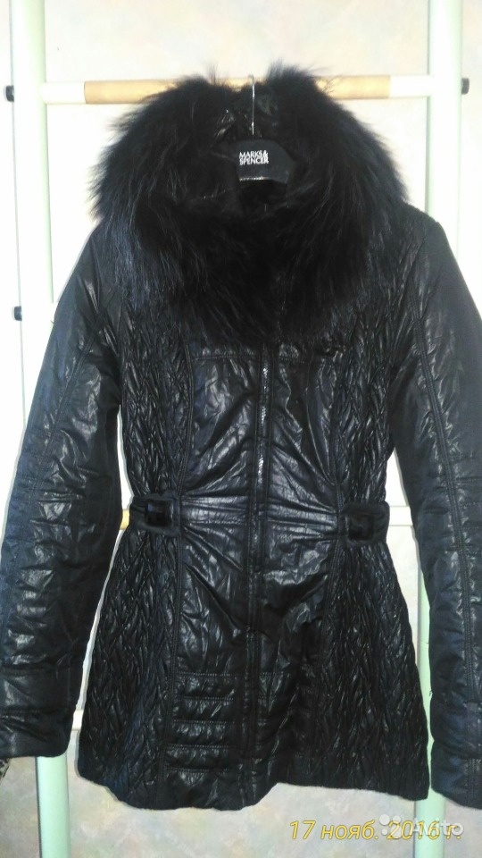 Куртка golg ziss осенне-зимняя, мех енот в Москве. Фото 1