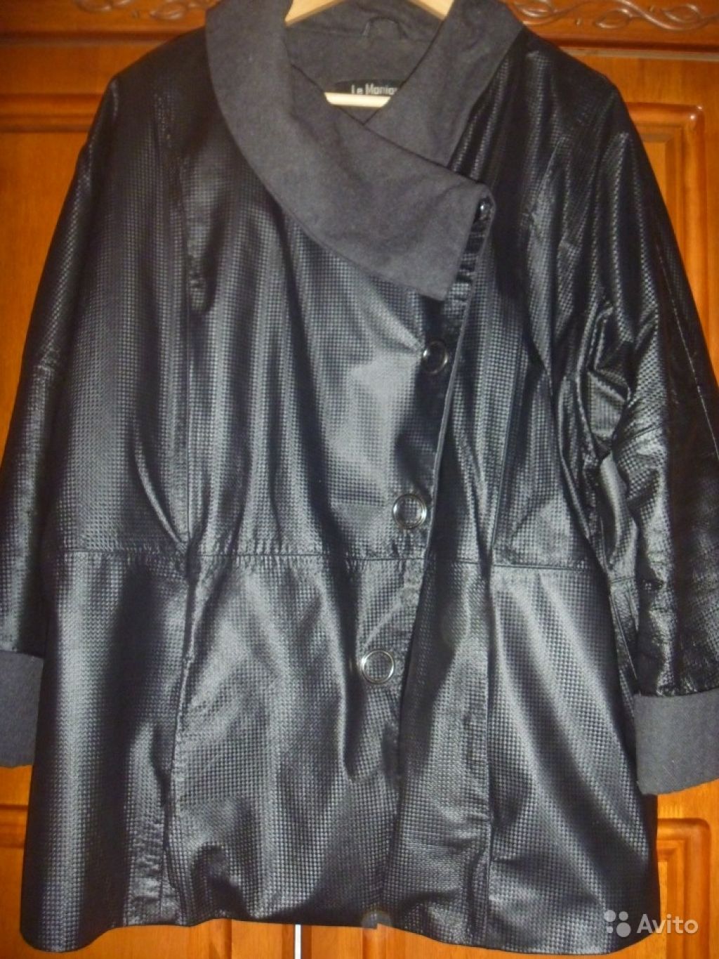 Куртка эффектная из натуральной кожи с тиснением в Москве. Фото 1