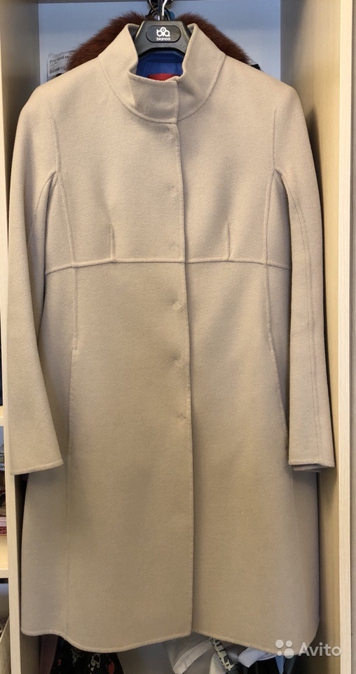 Пальто женское MaxMara новое шерсть в Москве. Фото 1