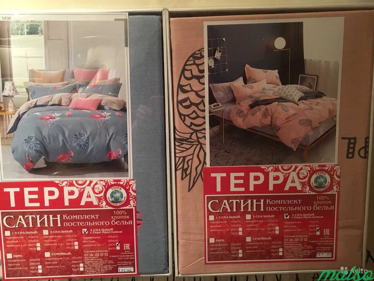 Белье постельное сатин 2х спальное в Москве. Фото 4