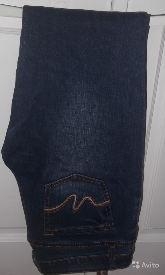 Женские джинсы темно-синие р30/34, 99 см длина в Москве. Фото 1