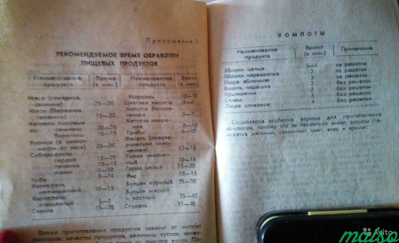 Скороварка Сварма с рецептами новая винтаж, 1991 г в Москве. Фото 7