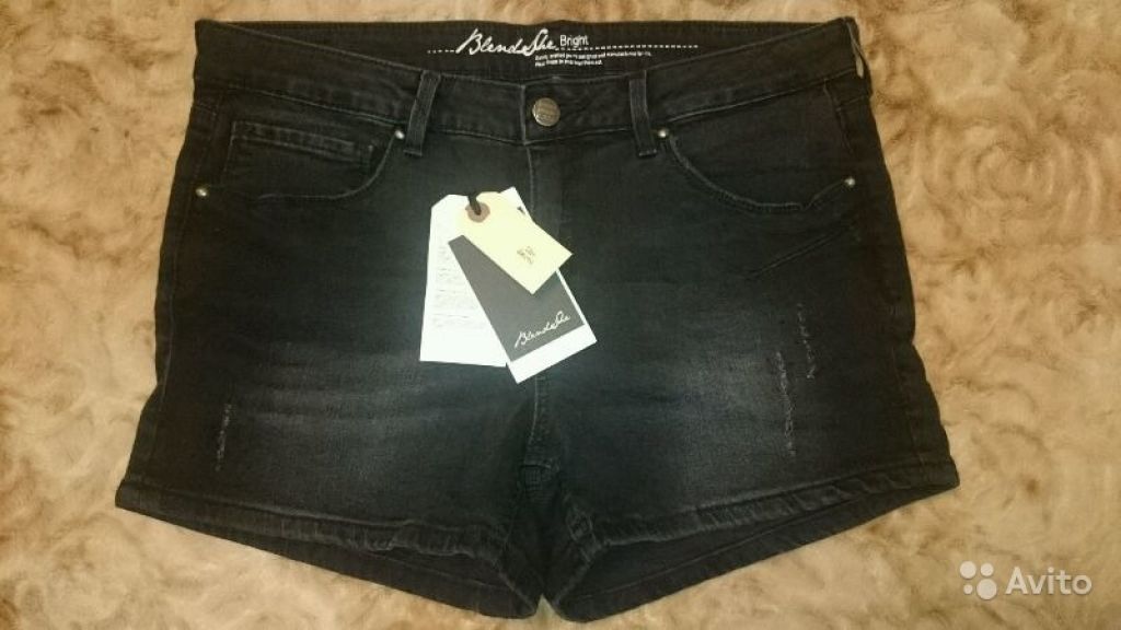 Новые джинсовые шорты BlendShe р. 48 в Москве. Фото 1