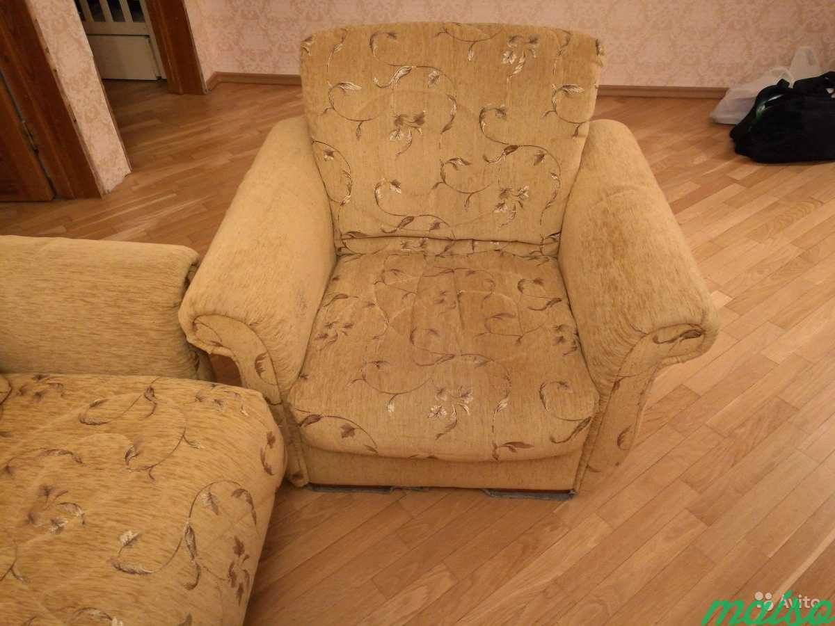 Комплект мебели диван и кресло(фабрика) в Москве. Фото 4