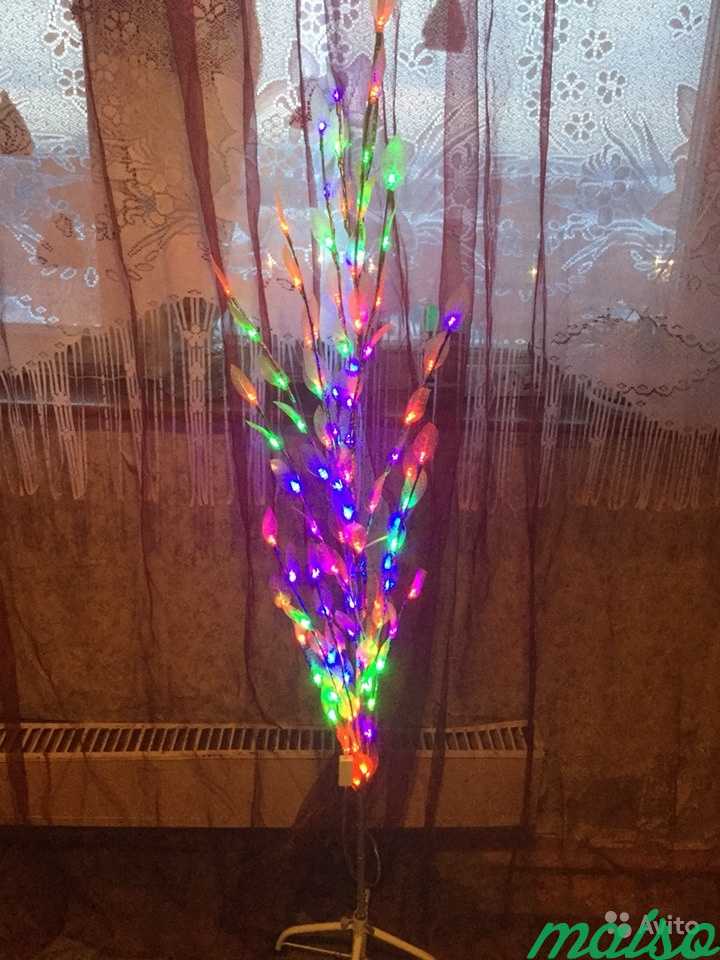 Светодиодное дерево в Москве. Фото 1