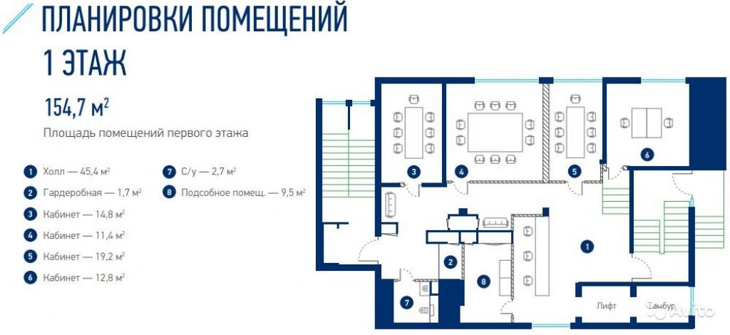 Продам офисное помещение, 760.2 м² в Москве. Фото 1