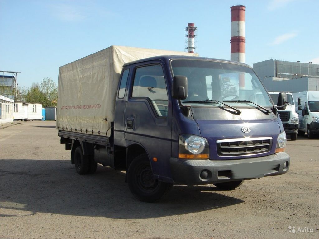 KIA K2700 Бортовой. Тент в Москве. Фото 1