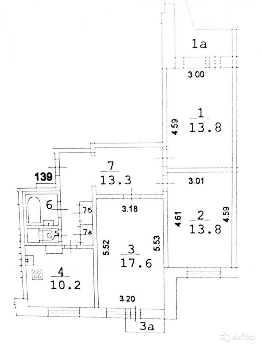 3-к квартира, 74 м², 5/16 эт. в Москве. Фото 1