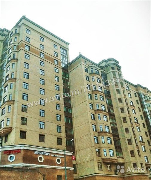 3-к квартира, 117 м², 9/17 эт. в Москве. Фото 1