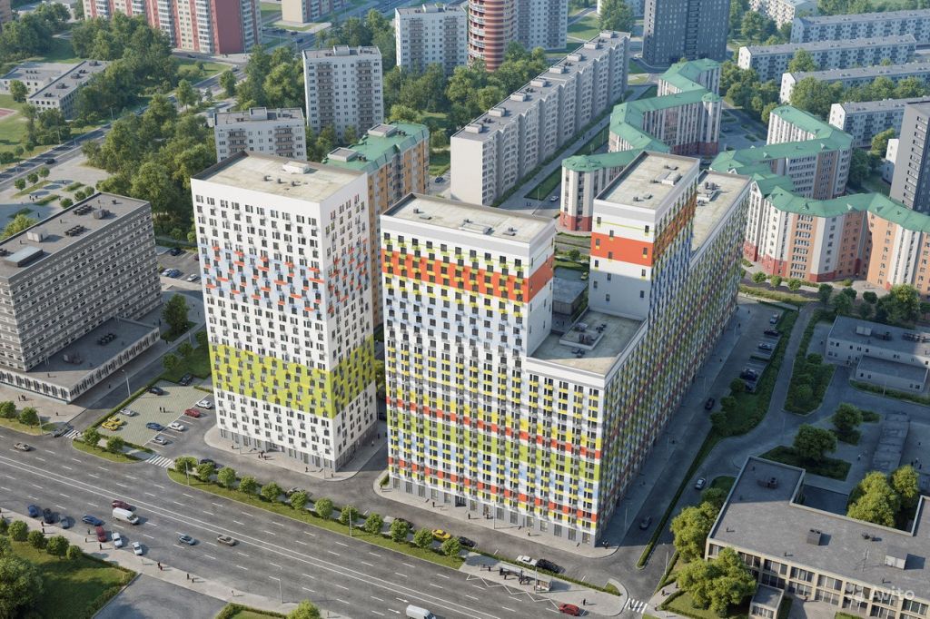 2-к квартира, 68 м², 13/26 эт. в Москве. Фото 1