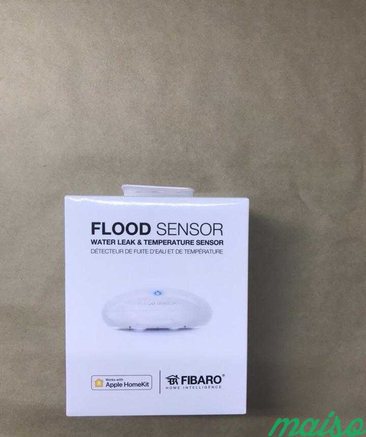 Датчик протечки Apple HomeKit Fibaro Flood sensor в Москве. Фото 1