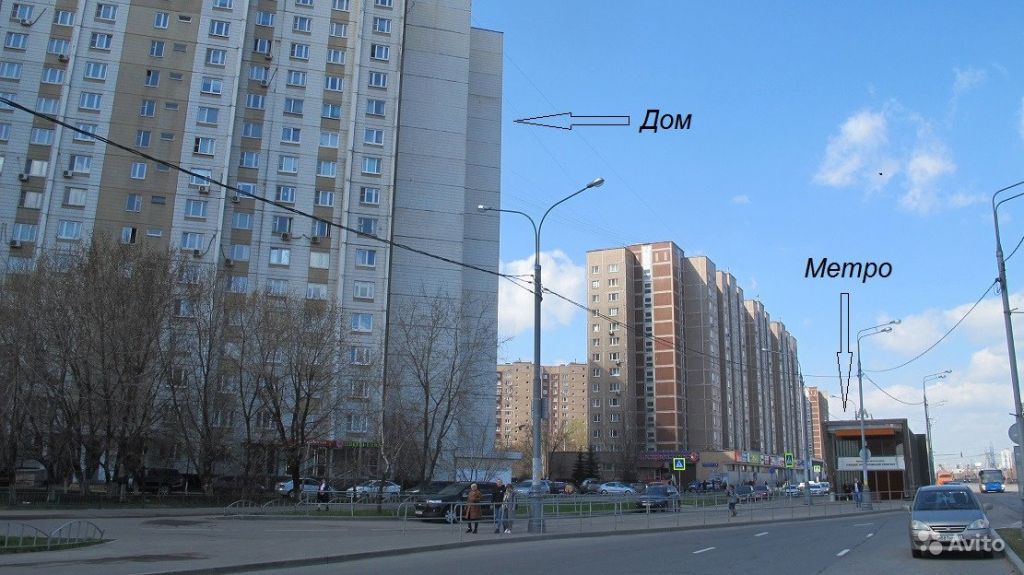 1-к квартира, 43 м², 14/17 эт. в Москве. Фото 1