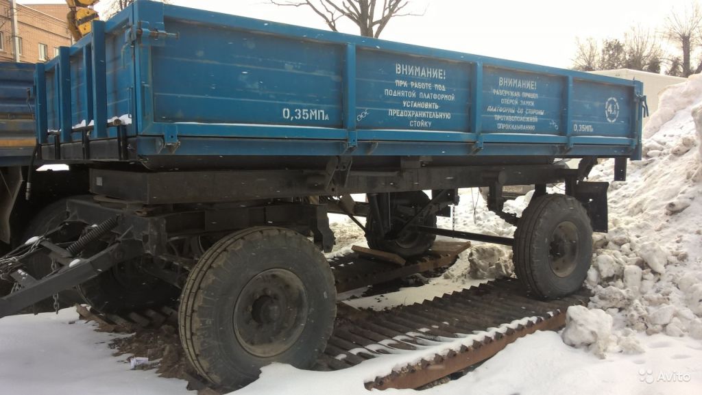 Прицеп тракторный старого образца