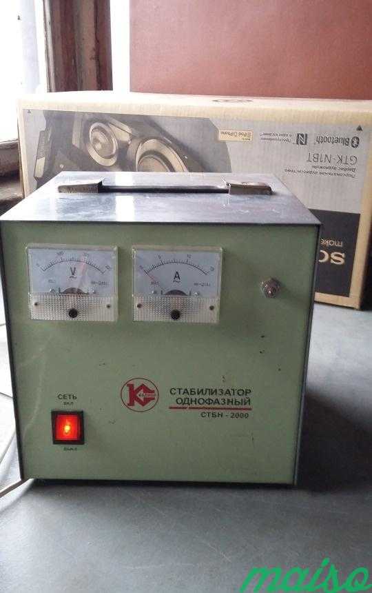 Стабилизатор напряжения однофазный стбн-2000 б/у в Москве. Фото 1