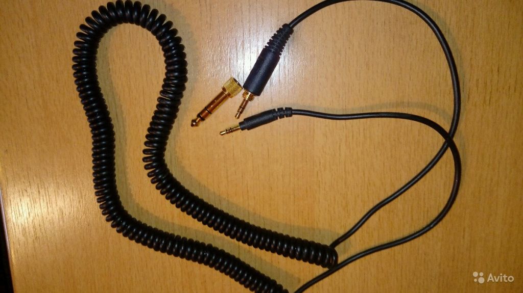 Аудио кабель 1 метр переходник шнур Sennheiser в Москве. Фото 1