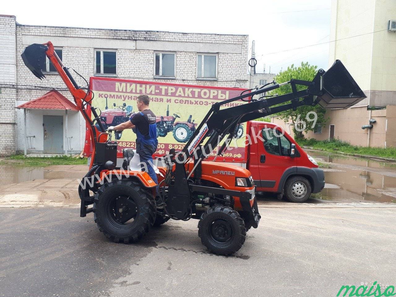 Мини трактор Уралец + Плуг в Подарок в Санкт-Петербурге. Фото 14
