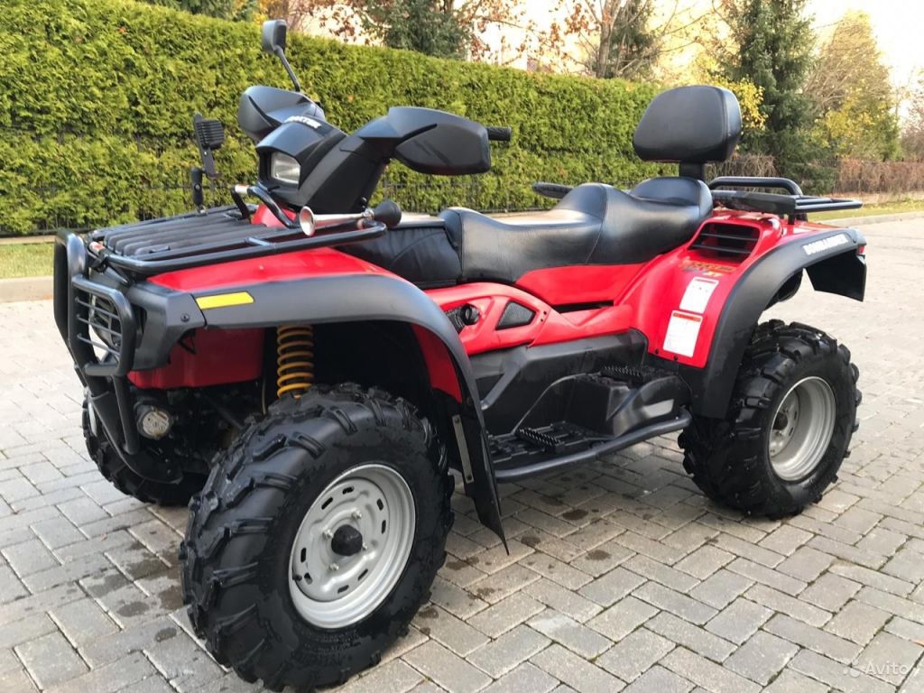 Квадроцикл Bombardier ATV Traxter MAX XT 650-CVT в Москве. Фото 1