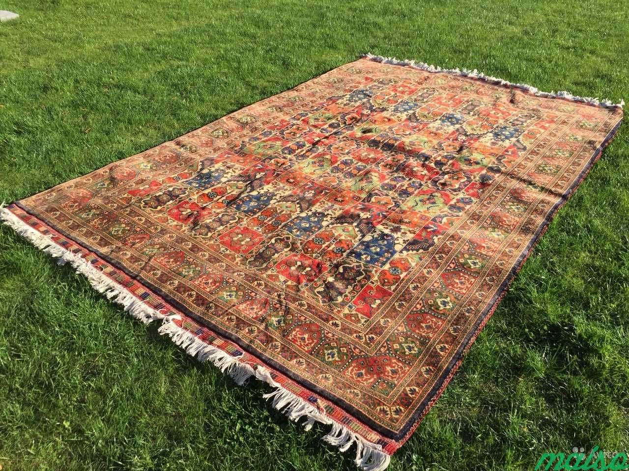 Новый афганский ковер килим ручной работы. Шерсть в Москве. Фото 2