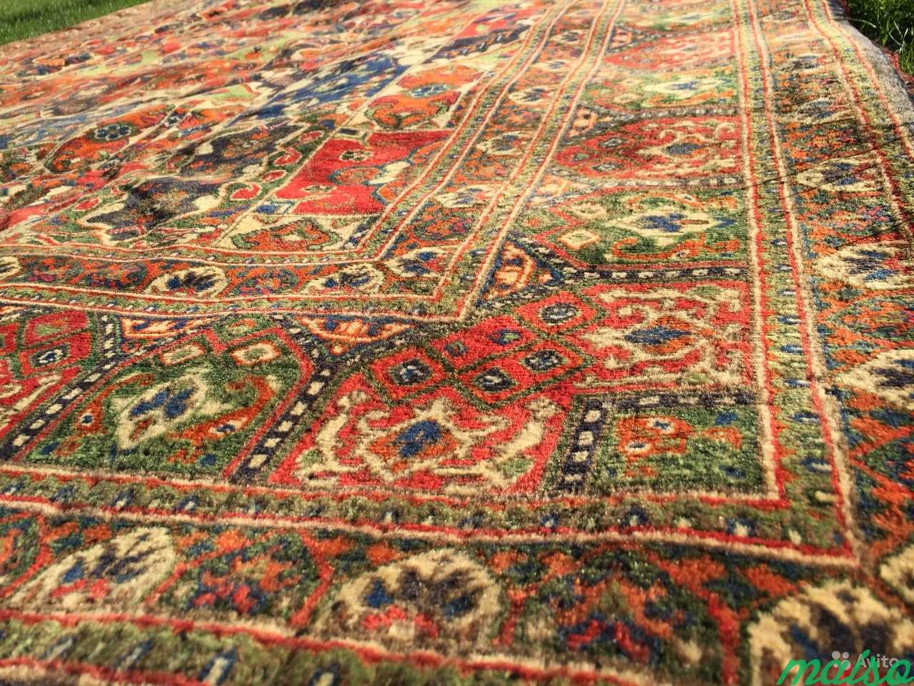 Новый афганский ковер килим ручной работы. Шерсть в Москве. Фото 5